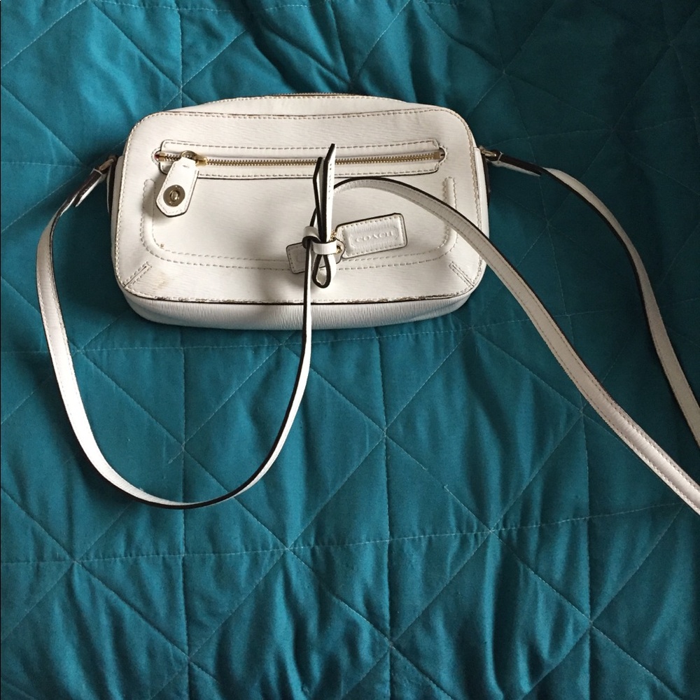 Coach White Crossbody small bag